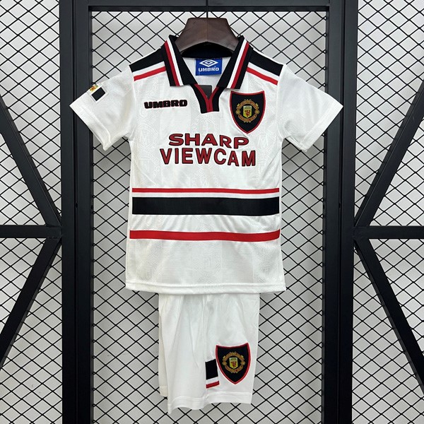 Camiseta Manchester United 2ª Niño Retro 1997-1998